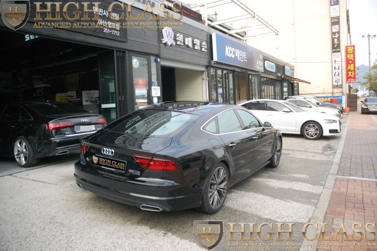순정 아우디 사이드 어시스트 ( 사각지대 경고등 ) 뉴 A7 장착 with. 하이클라스 
