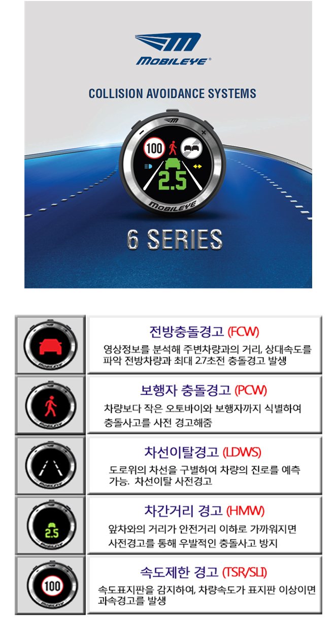 모빌아이 630은 첨단 운전자 지원시스템 ADAS의 미래 입니다