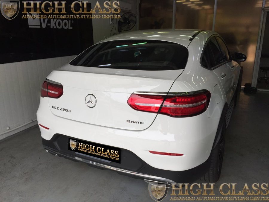 창원 수입차 썬팅 잘하는 곳 벤츠 GLC 220d 열차단 굿 브이쿨K 시공