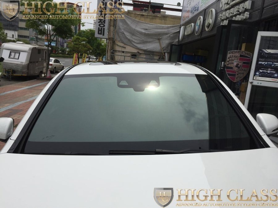 창원 수입차 썬팅 잘하는 곳 벤츠 GLC 220d 열차단 굿 브이쿨K 시공