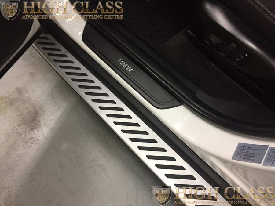 창원 BMW X3 사이드스텝 순정형으로 그린코일매트와 함께