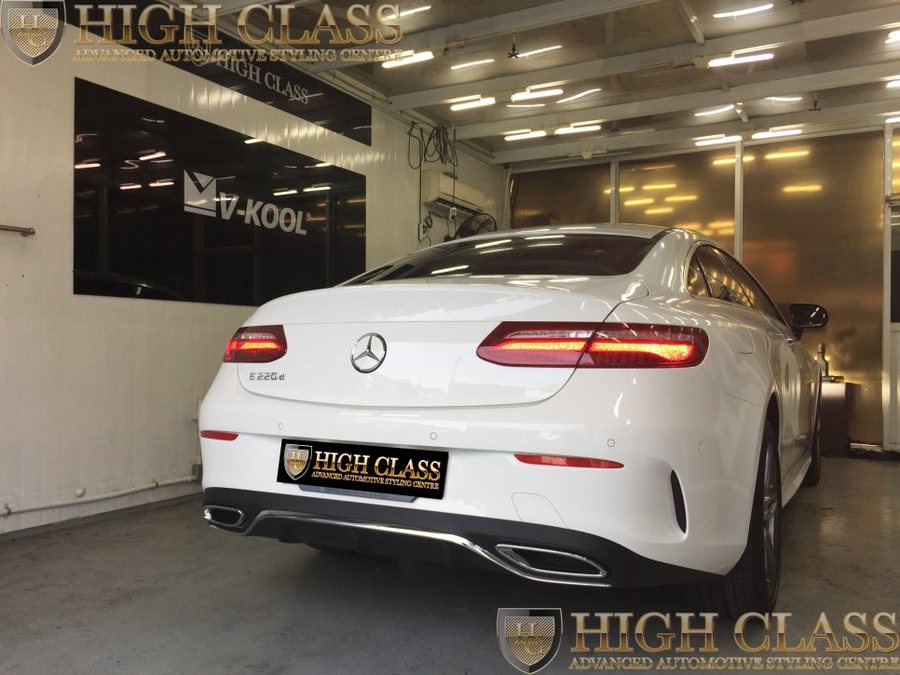 2017 벤츠 E클래스 쿠페 E220d 가격 저렴한 창원 넥스가드 썬팅 맘에쏙