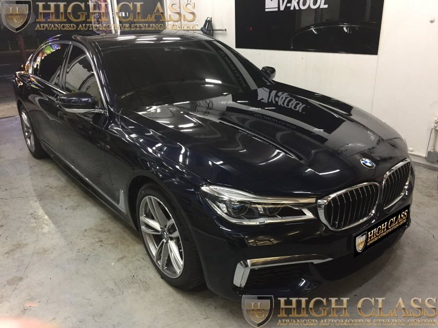 창원 후드방음 BMW740li PPF스포츠패키지 시공해요
