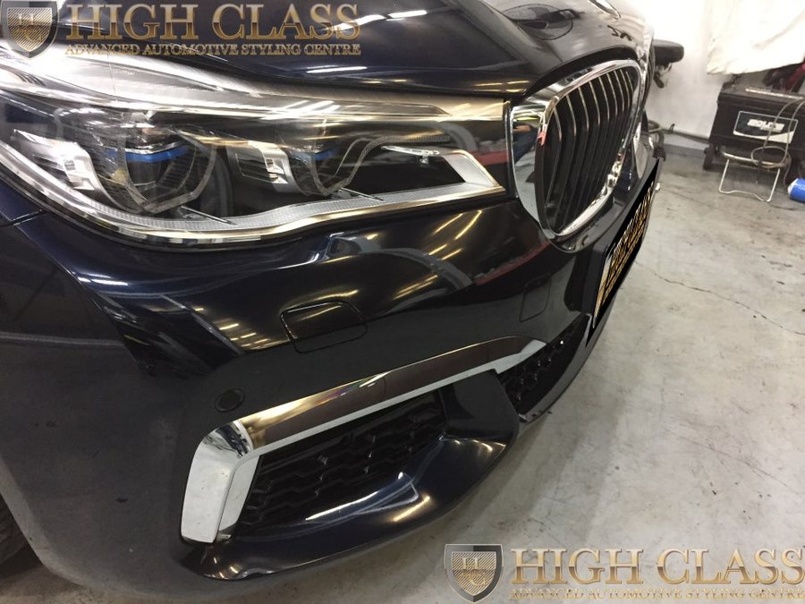 창원 후드방음 BMW740li PPF스포츠패키지 시공해요