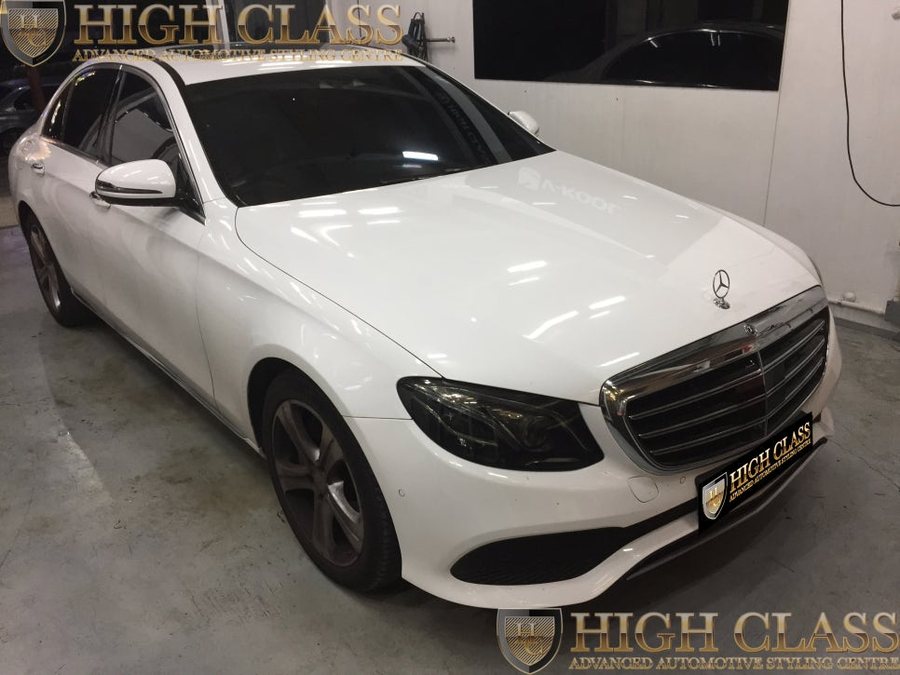 벤츠 E220d D컷 핸들 리얼카본을 E클래스에 더해봐