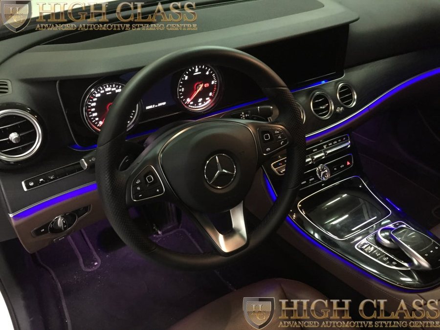 벤츠 E220d D컷 핸들 리얼카본을 E클래스에 더해봐