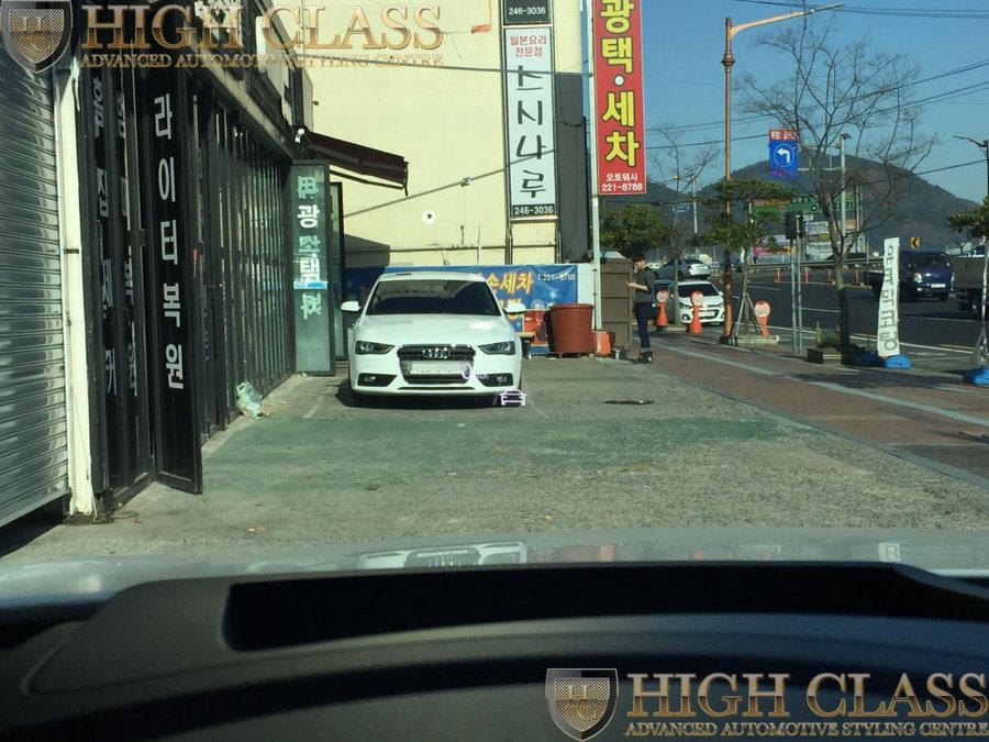 뉴 아우디A7 레인어시스트 순정기능을 활성화 시켜요
