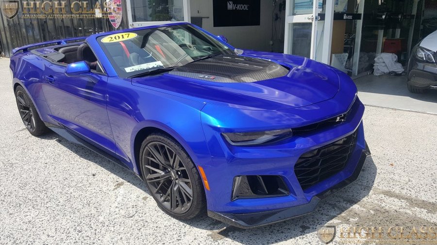 창원 랩핑 카스킨 카마로 컨버터블 ZL1