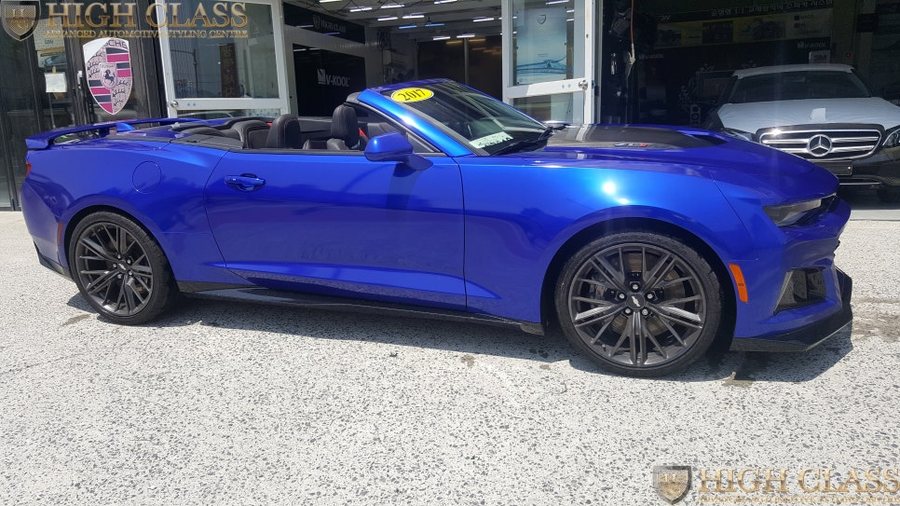 창원 랩핑 카스킨 카마로 컨버터블 ZL1