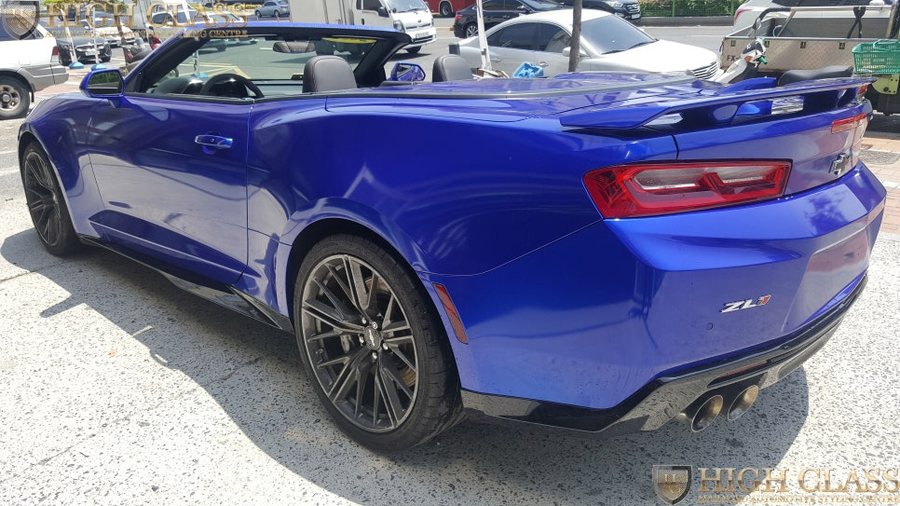 창원 랩핑 카스킨 카마로 컨버터블 ZL1