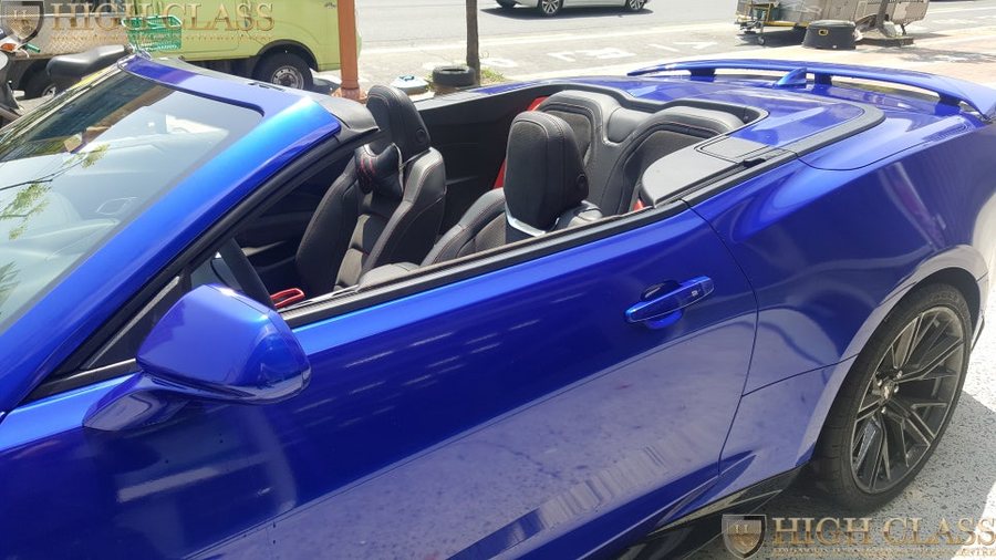 창원 랩핑 카스킨 카마로 컨버터블 ZL1