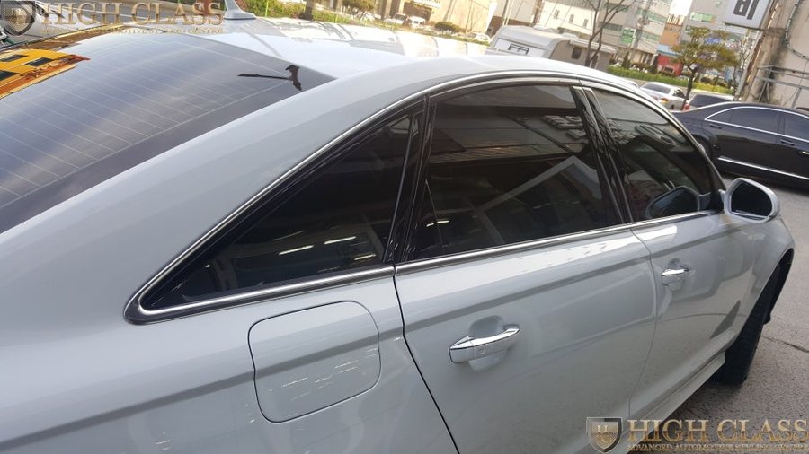 창원 뉴 아우디 A6 레이노썬팅 가성비 최고