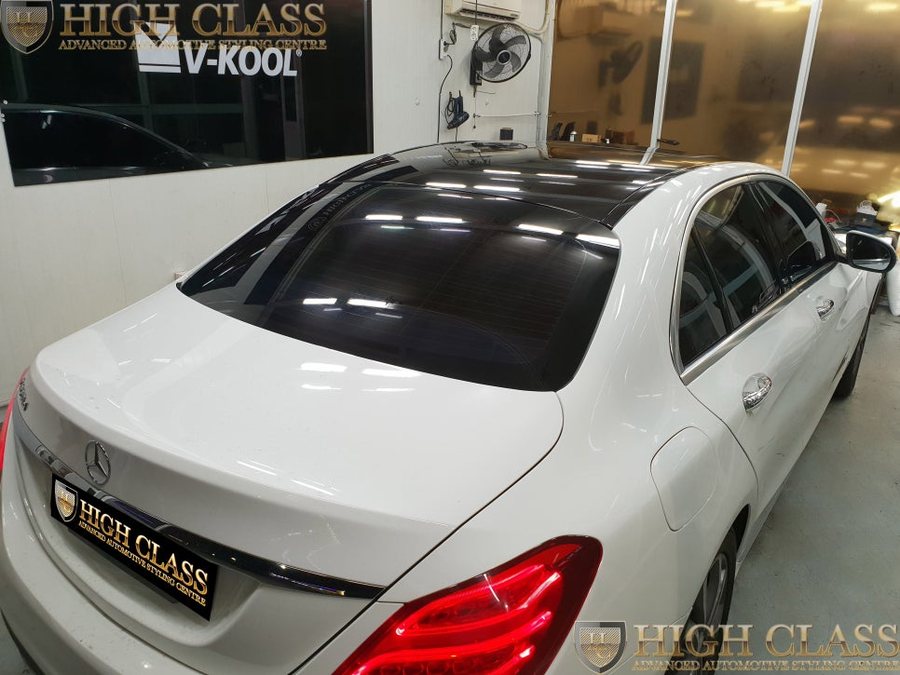 벤츠C220d 루프스킨 정품필름 쓰는곳