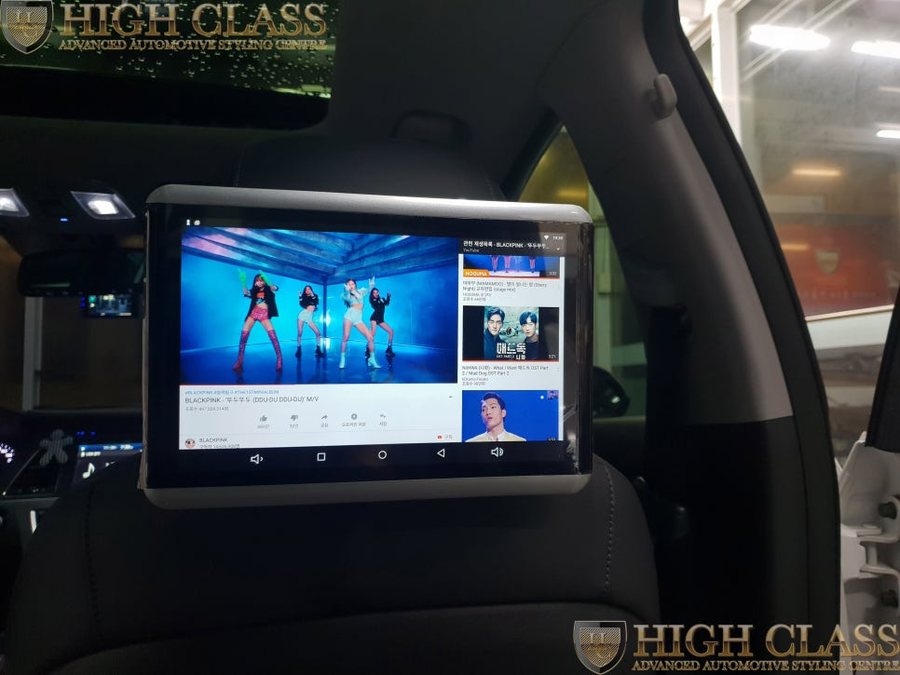 LF소나타 S9 리어모니터와 포칼 센터스피커