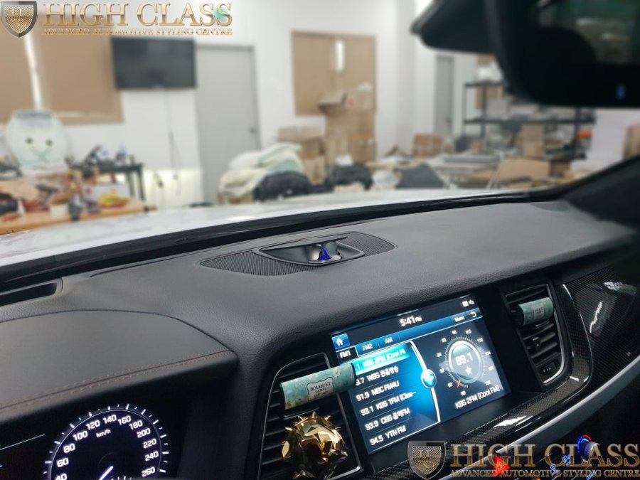 제네시스 G80 전동 센터스피커 움직이는 스피커 제조사 하이클라스