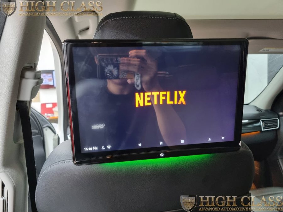 벤츠 GLS 350d 리어모니터 장착으로 즐거운 명절 귀향길