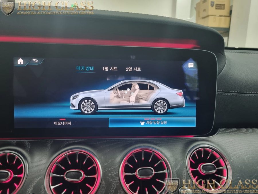 벤츠 E클래스 E350 - IWC 시계 / 이오나이저 패키지 / 반자율 주행 확장코딩