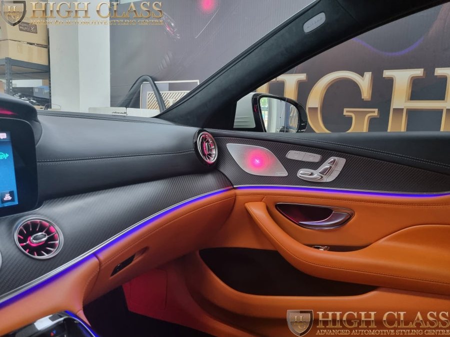 벤츠 GT63 AMG 전동센터스피커 미드레인지 +2열 송풍구엠비언트