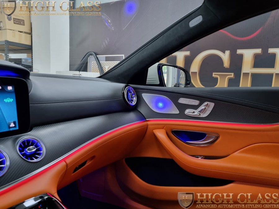 벤츠 GT63 AMG 전동센터스피커 미드레인지 +2열 송풍구엠비언트