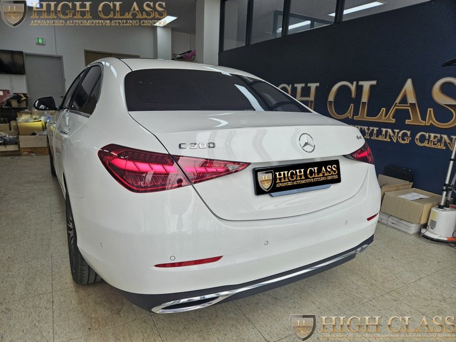 신형 벤츠 C클래스 C300 2열 열선시트