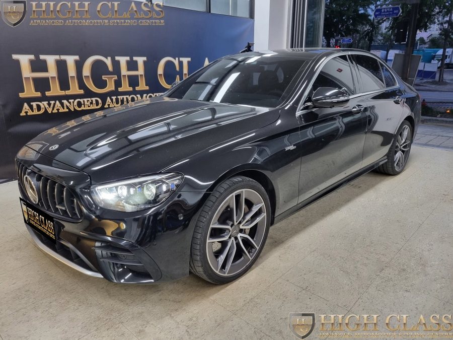 벤츠 E클래스 E53 AMG 잠자리핸들 순정 핸들열선 구축방법