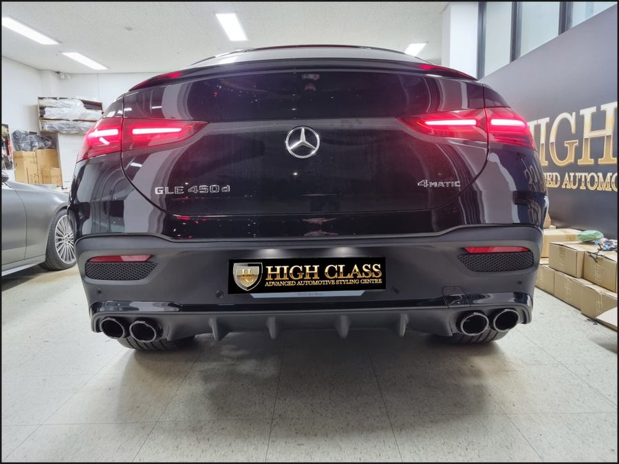 벤츠 GLE 순정 부메스터 트위터, 53 AMG 디퓨저 머플러팁, 코딩