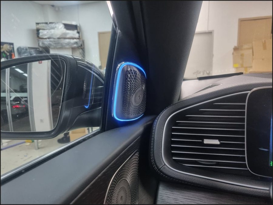 벤츠 GLE 순정 부메스터 트위터, 53 AMG 디퓨저 머플러팁, 코딩
