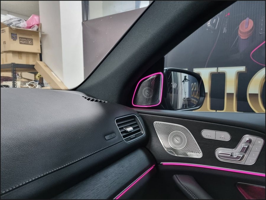 벤츠 GLE 순정 부메스터 트위터, 53 AMG 디퓨저 머플러팁, 코딩