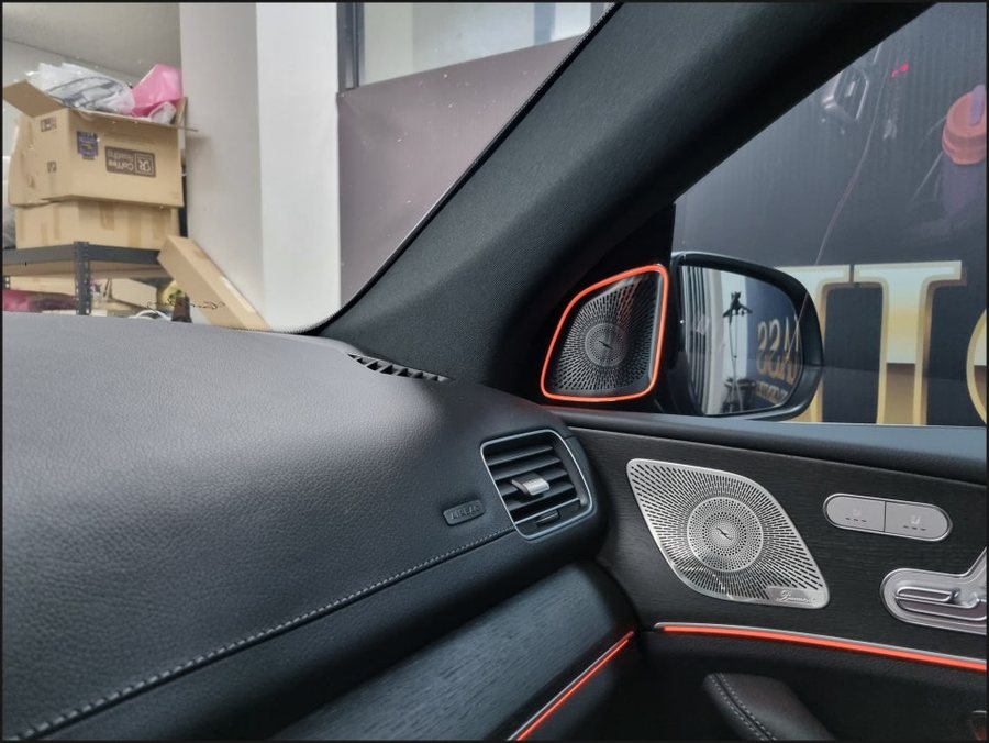 벤츠 GLE 순정 부메스터 트위터, 53 AMG 디퓨저 머플러팁, 코딩
