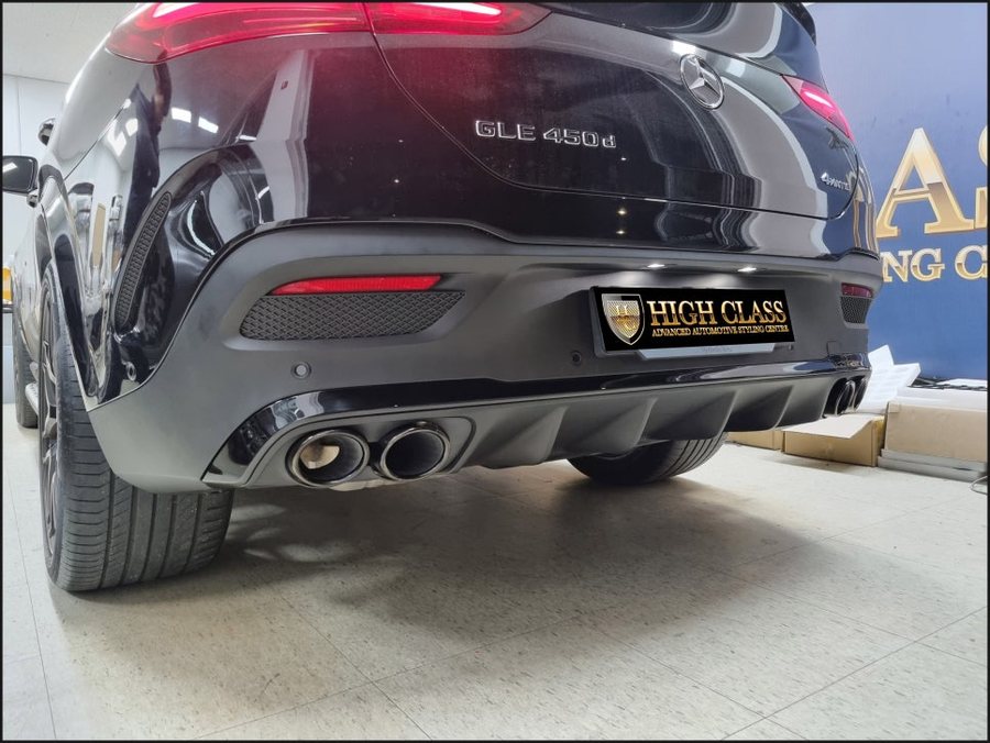 벤츠 GLE 순정 부메스터 트위터, 53 AMG 디퓨저 머플러팁, 코딩