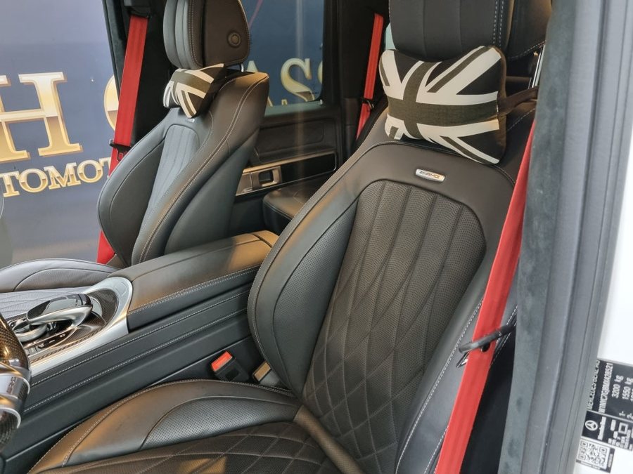 벤츠 지바겐 레드 안전벨트 컬러 변경 G63 AMG 색상 업그레이드
