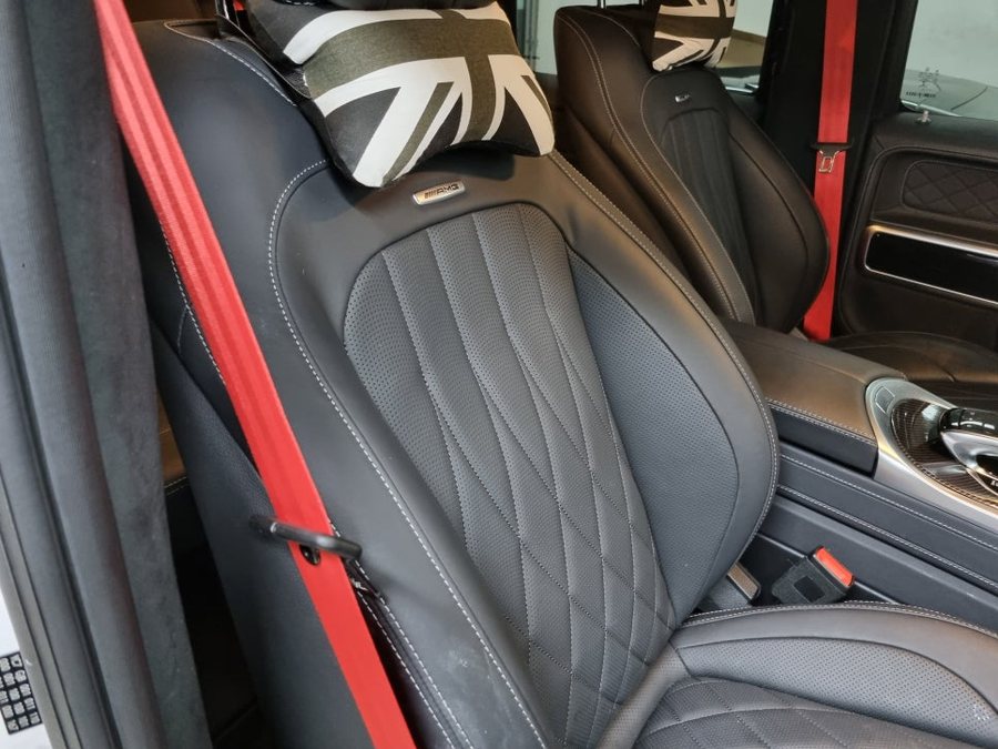 벤츠 지바겐 레드 안전벨트 컬러 변경 G63 AMG 색상 업그레이드