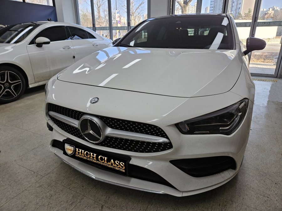 벤츠 CLA 열선버튼을 통해서 따뜻한 핸들 커스텀