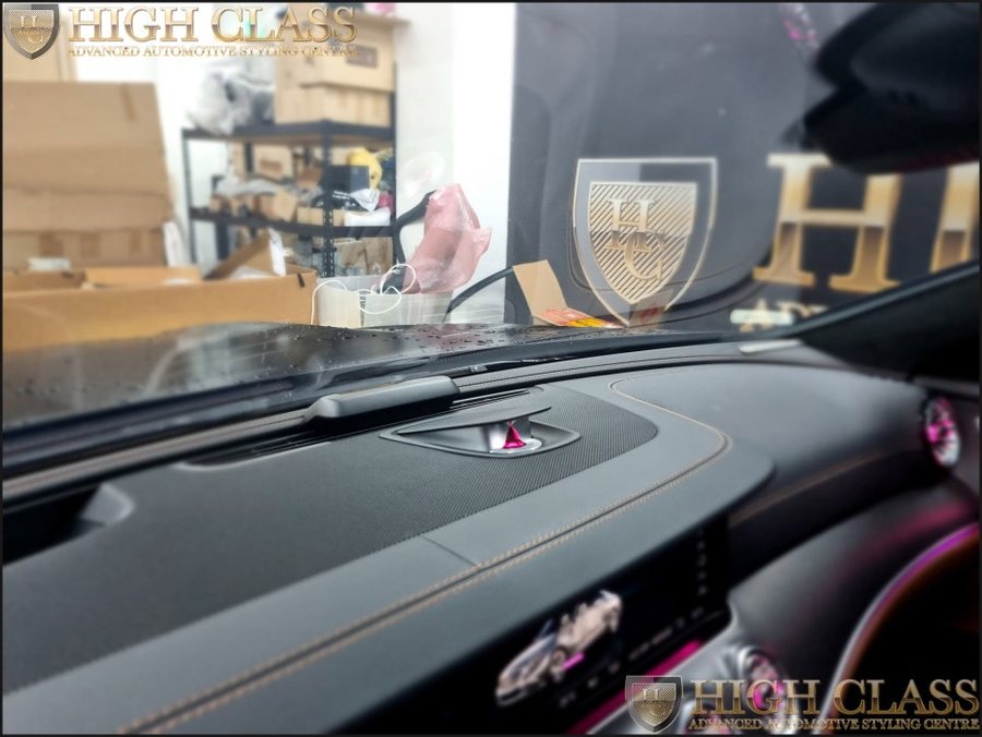 벤츠 GT63 AMG 전동센터스피커, 미드레인지, 리어송풍구 엠비언트