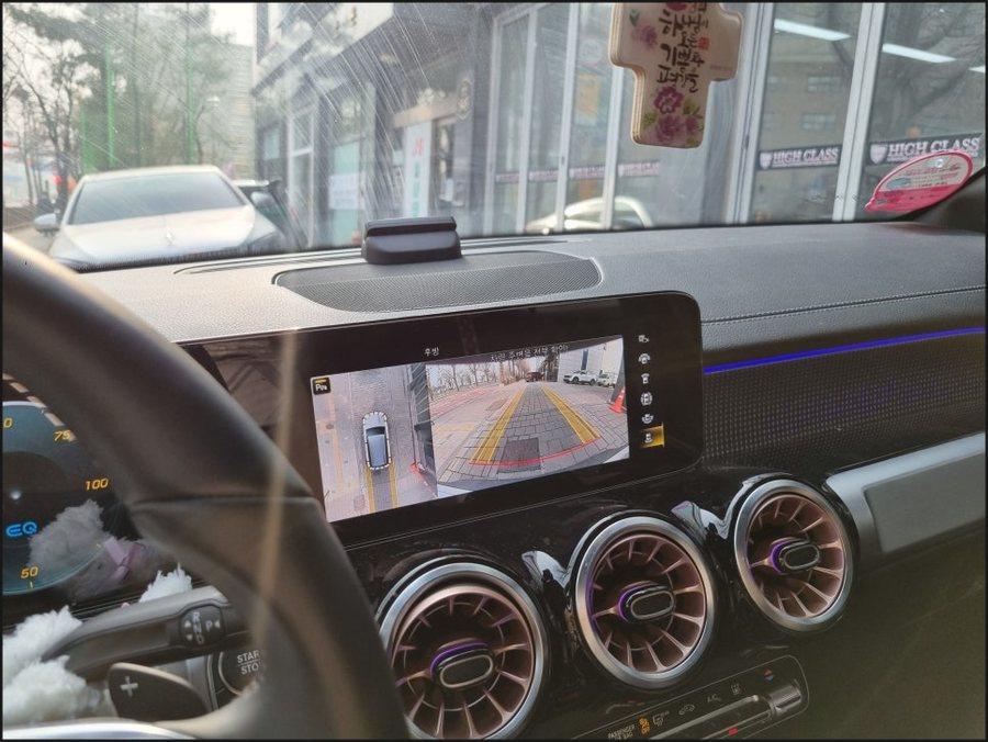 벤츠 EQB 순정 어라운드뷰, 코딩, 사이드스텝