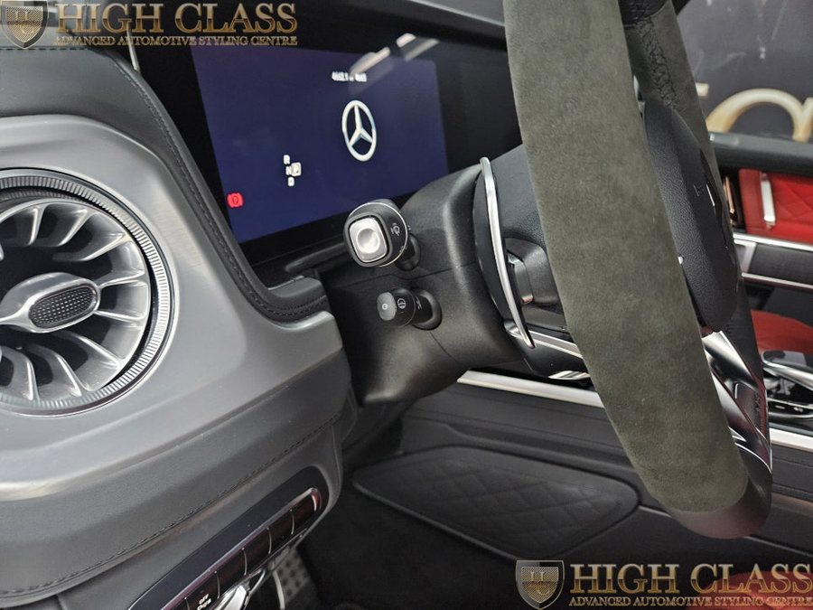 벤츠 G63 AMG 알칸타라 핸들열선 겨울에 제격 옵션