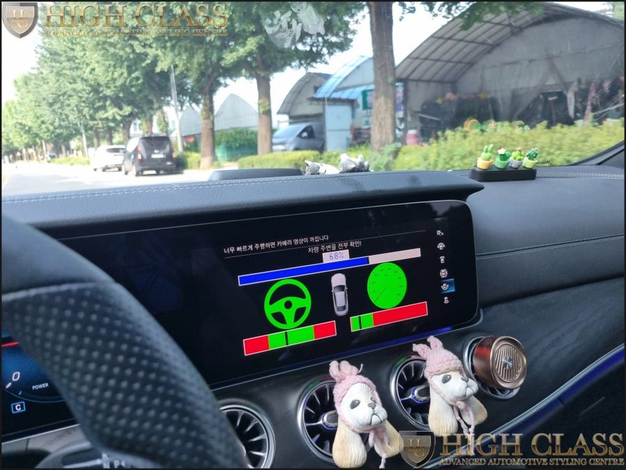 벤츠E클래스쿠페 어라운드뷰(서라운드뷰)시공 E300d 순정옵션