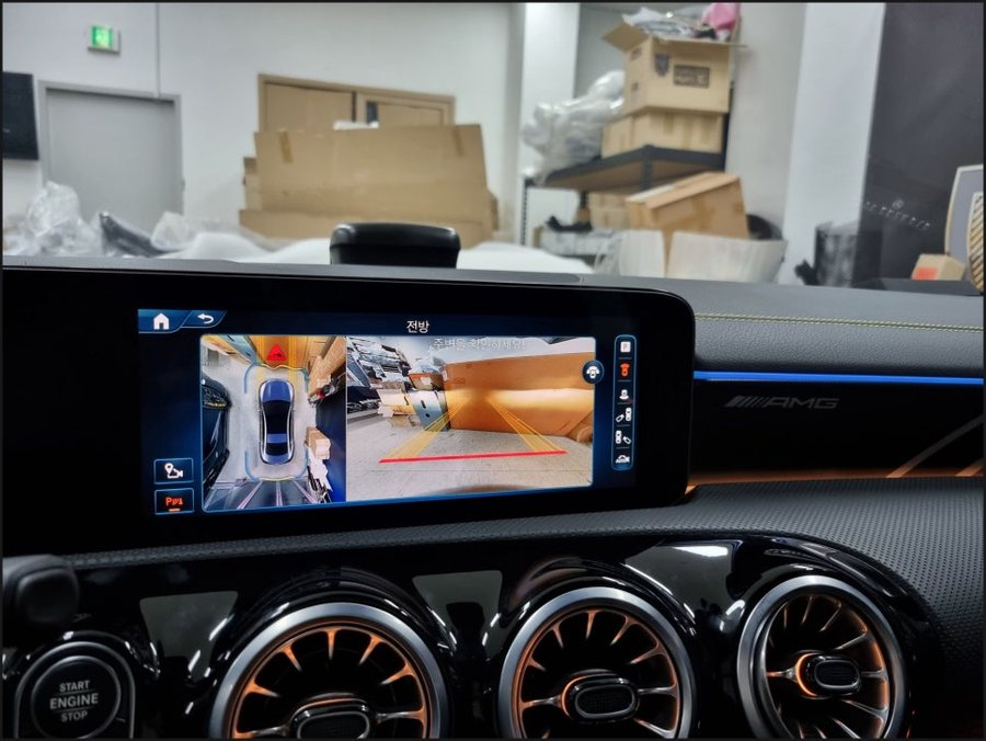 CLA45AMG 벤츠 CLA 어라운드뷰, 웰컴라이트 순정옵션