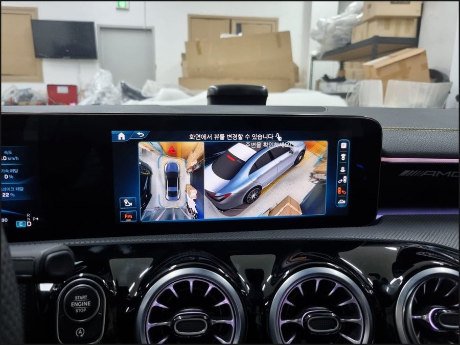 CLA45AMG 벤츠 CLA 어라운드뷰, 웰컴라이트 순정옵션