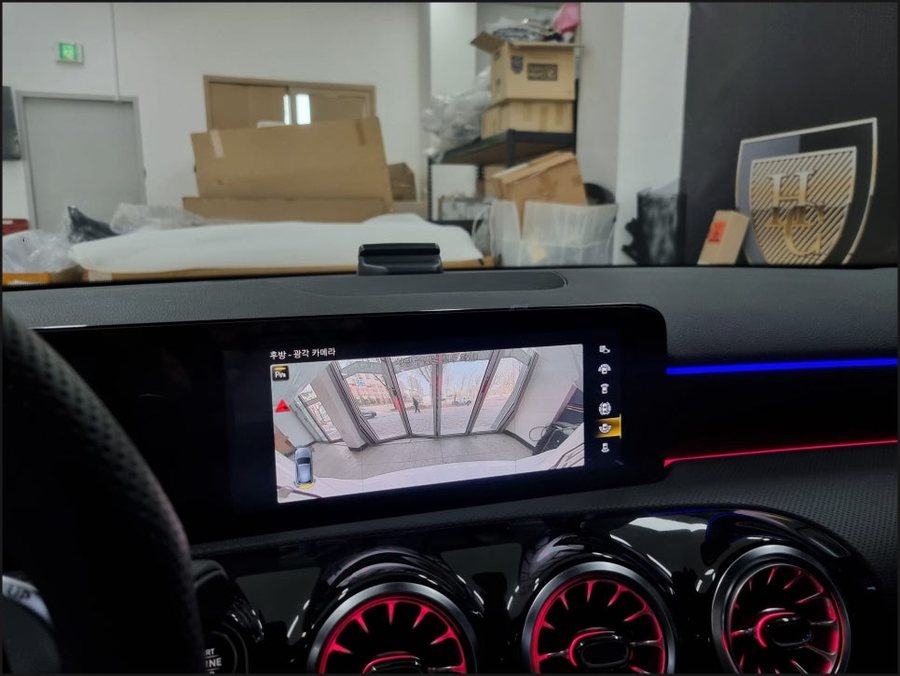 A45AMG 벤츠A클래스 어라운드뷰 순정 서라운드뷰, 4D부메스터