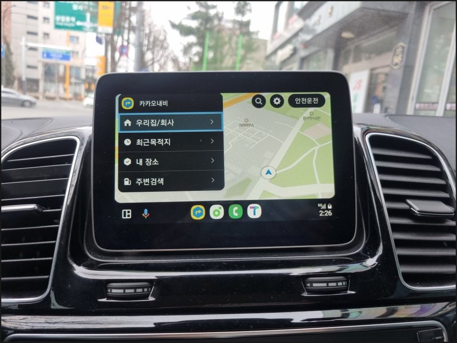 GLE350d 벤츠 안드로이드오토 카플레이 코딩 16년식 W166