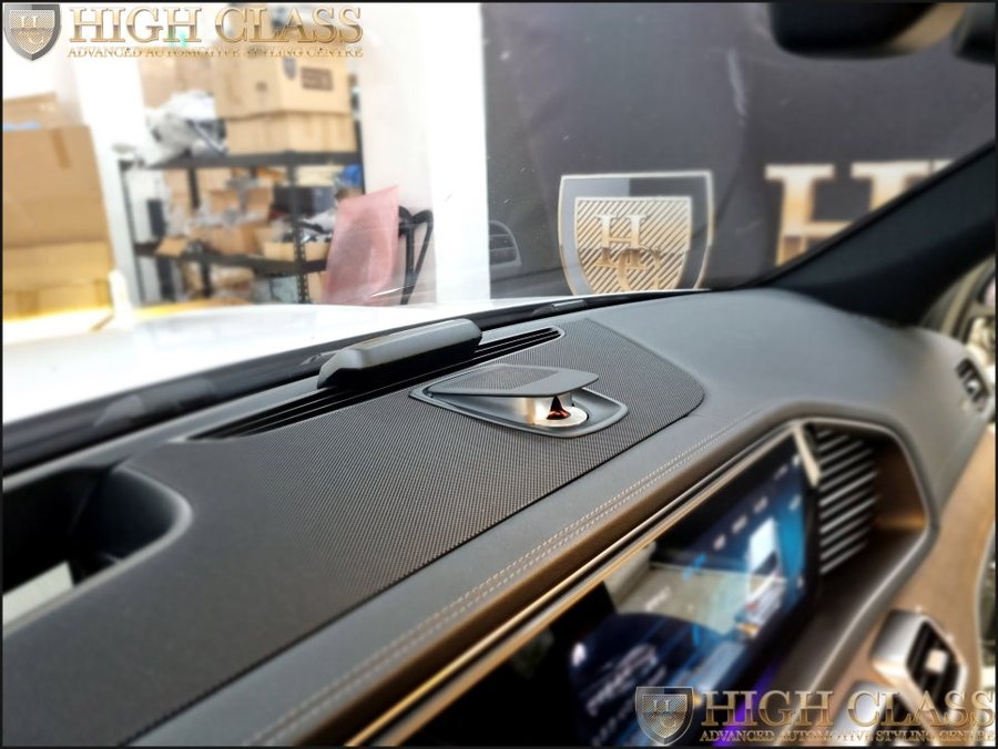 벤츠GLS GLS400d 전동센터스피커튜닝, 코딩