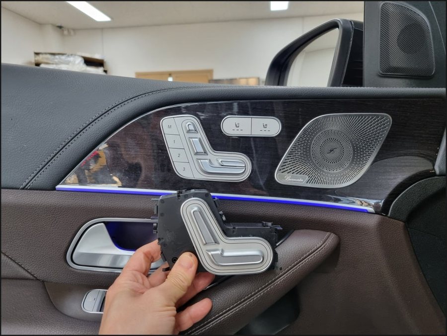 벤츠GLE350e 메모리시트 22년식 옵션추가