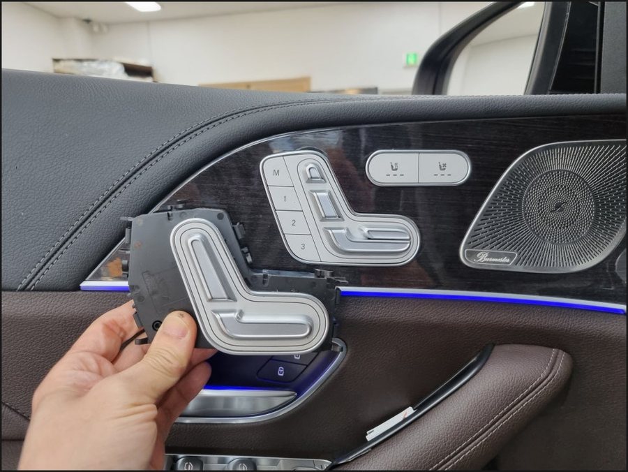 벤츠GLE350e 메모리시트 22년식 옵션추가
