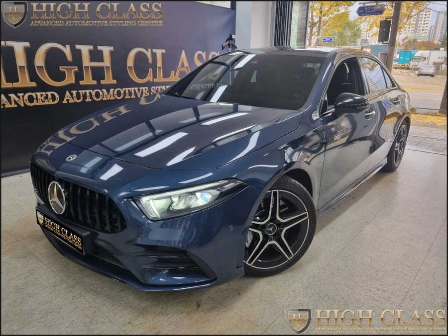 벤츠 A35 AMG 어라운드뷰시공, 세로그릴