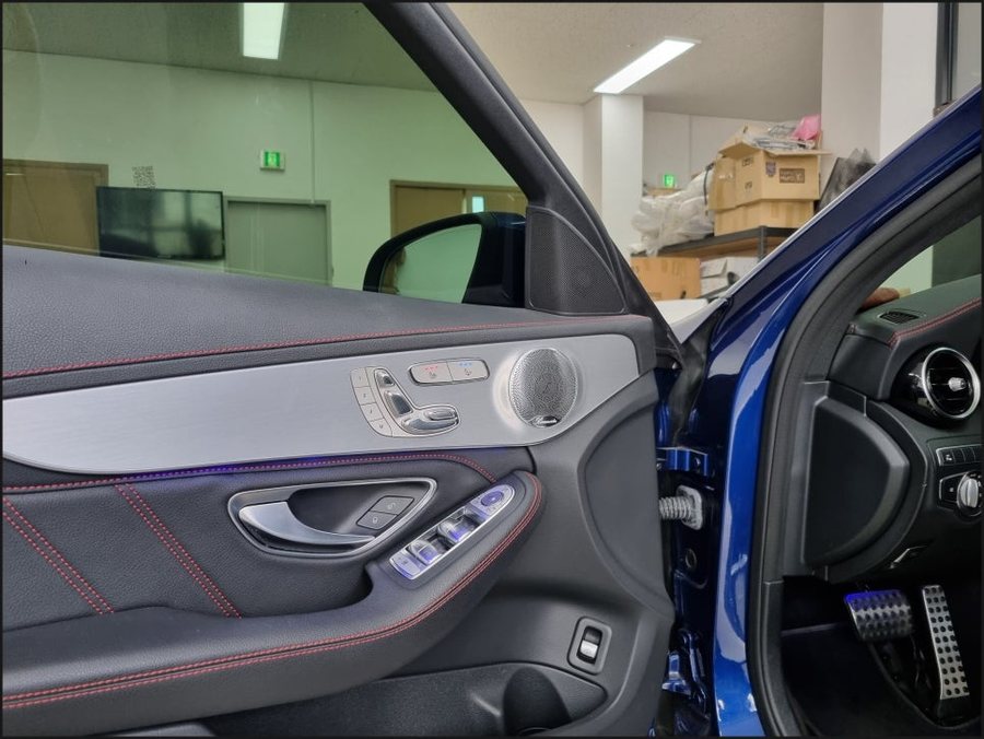 C43AMG 벤츠 통풍시트 W205 쿨링시트 시공시 주의사항