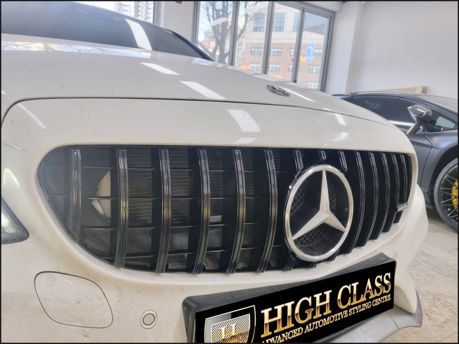 벤츠C클래스쿠페 카오디오 전동센터스피커 with C43AMG