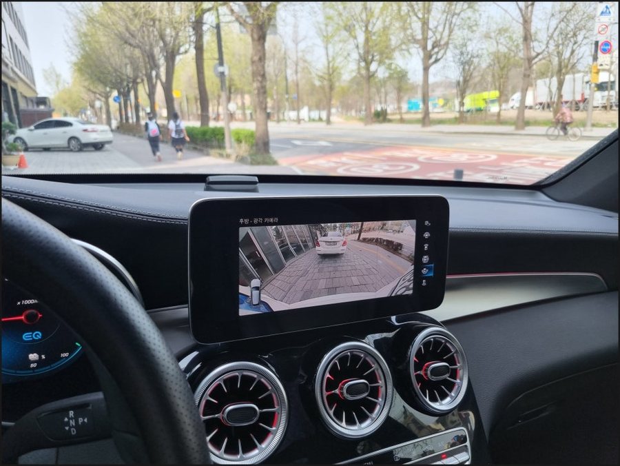 벤츠GLC300e 어라운드뷰 순정 서라운드뷰 옵션