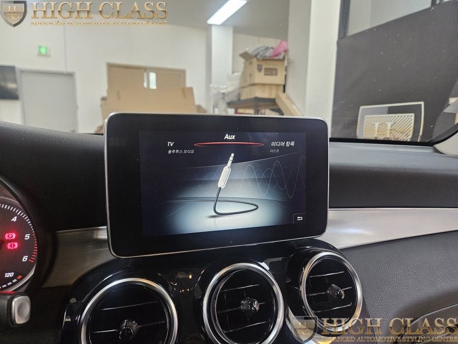 GLC 220d 터치 애플카플레이 안드로이드 오토 모듈