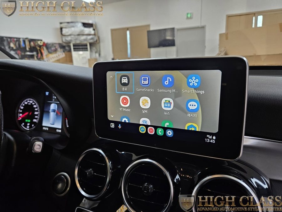 GLC 220d 터치 애플카플레이 안드로이드 오토 모듈